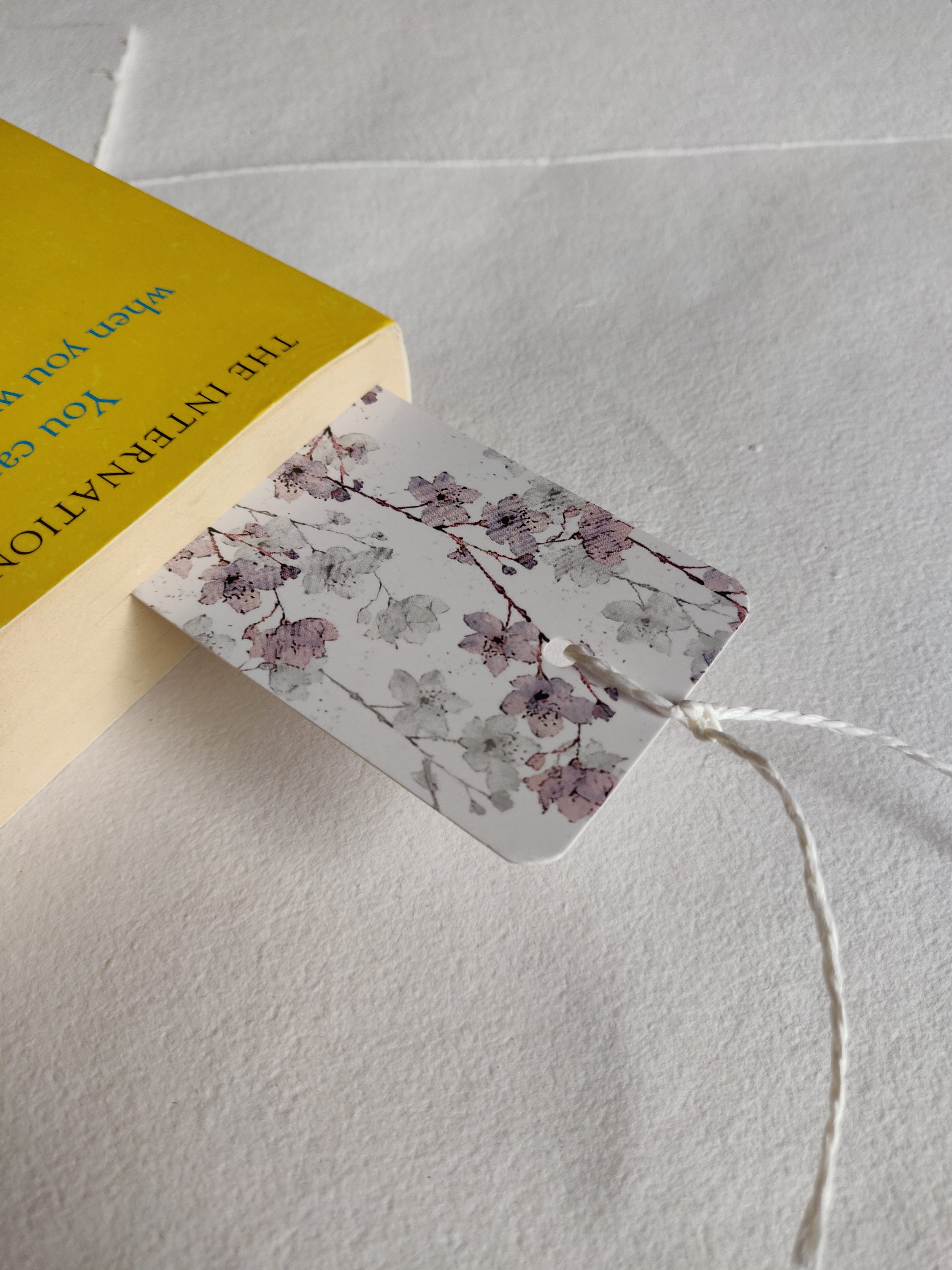 Bookmark - Lilac floral