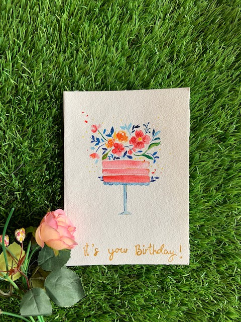 Greeting card: Happy Birthday