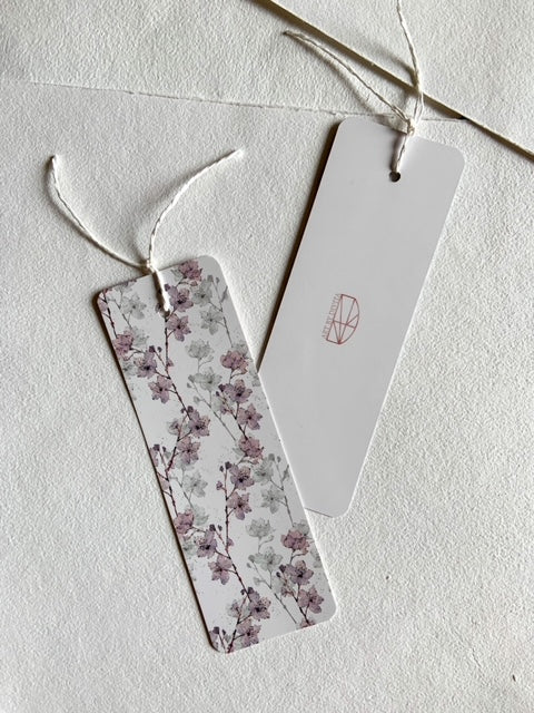 Bookmark - Lilac floral