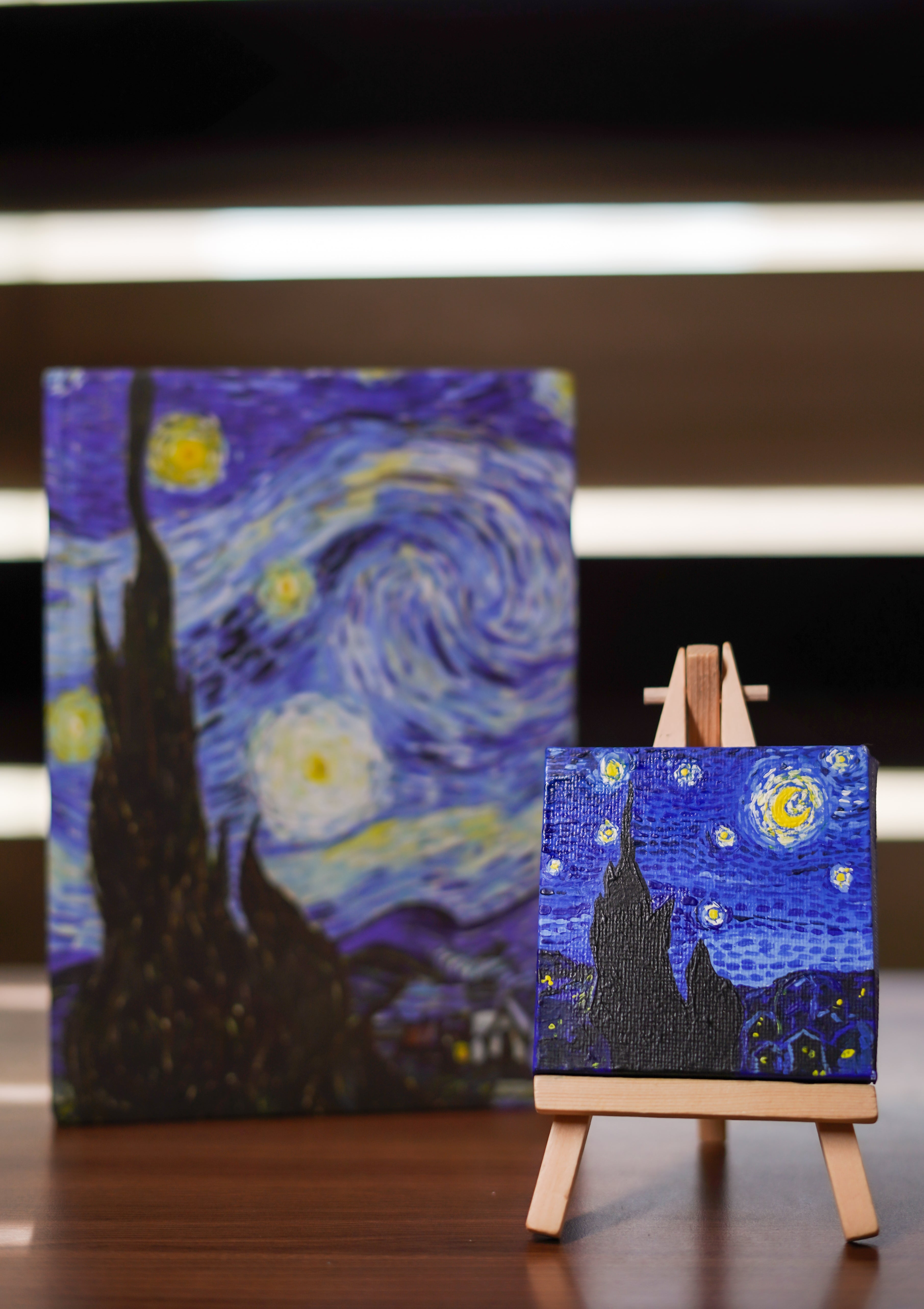 Mini Canvas : Starry Night