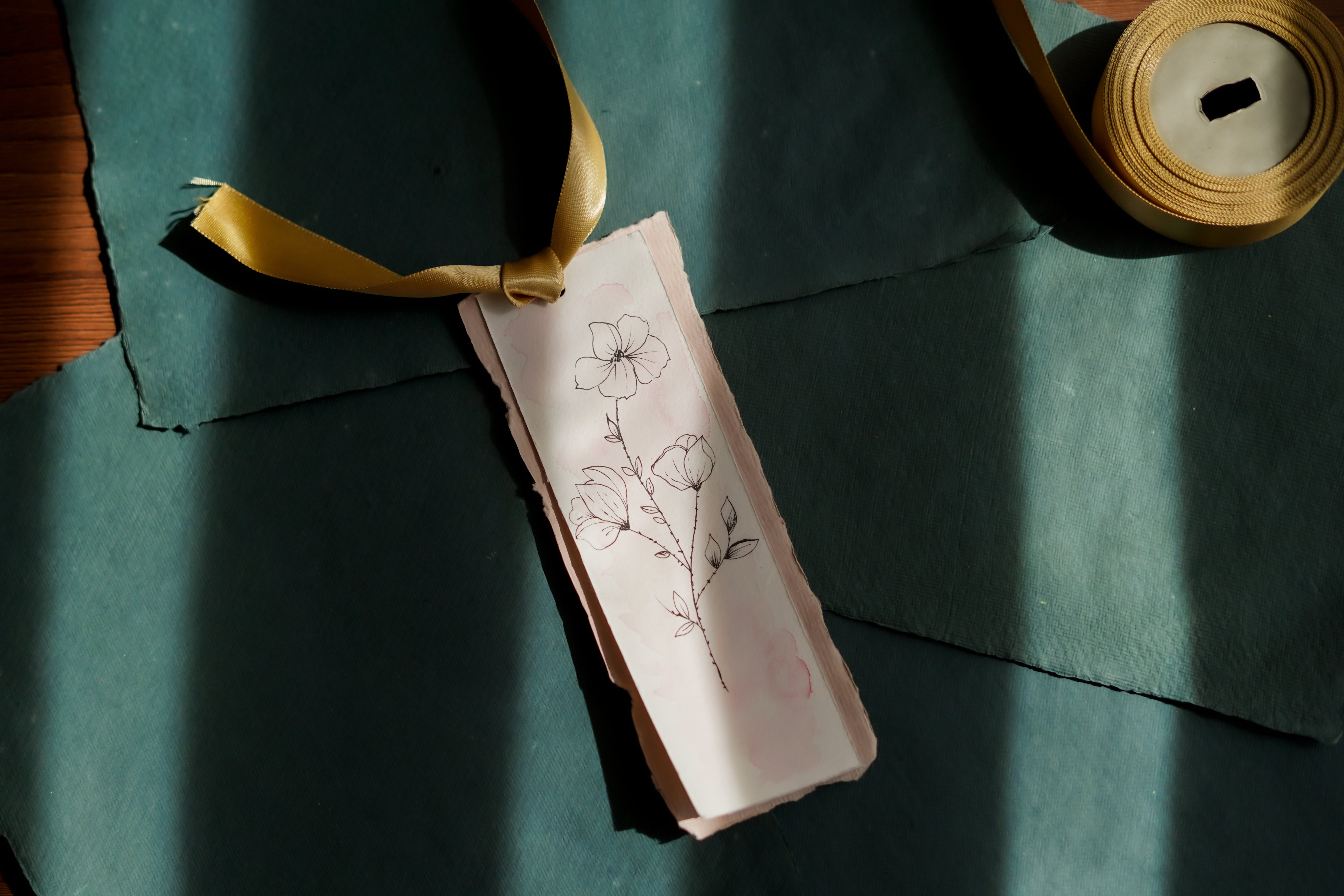 Bookmark : Pink (Handmade)